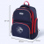 Рюкзак BRAUBERG CLASSIC, легкий каркас, премиум материал, "Лев", синий, 37х32х21 см, 228829
