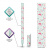 Ручка шариковая BRAUBERG SOFT TOUCH STICK "FLAMINGO", СИНЯЯ, мягкое покрытие, узел 0,7 мм, 143705