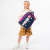 Ранец BRAUBERG KIDS START, 1 отделение, 2 кармана, "Четыре котика", 35х26х13 см, 273150