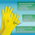 Перчатки МНОГОРАЗОВЫЕ латексные ОФИСМАГ, хлопчатобумажное напыление, размер 7-8, М (средний), желтые, вес 40 г, 604198 Перчатки МНОГОРАЗОВЫЕ латексные ОФИСМАГ, хлопчатобумажное напыление, размер 7-8, М (средний), желтые, вес 40 г, 604198
