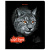 Тетрадь А5, 48 л., BRAUBERG, скоба, клетка, выборочный лак, "Wild eyes" (микс в спайке), 404343