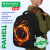 Ранец BRAUBERG KIDS STANDARD, 2 отделения, "Лава-мяч", объемный дизайн, 36х28х14 см, 273147