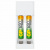 Батарейки аккумуляторные Ni-Mh мизинчиковые КОМПЛЕКТ 2 шт., AAA (HR03) 650 mAh, GP, 65AAAHC-2DECRC2, 65АAАНС-UC2