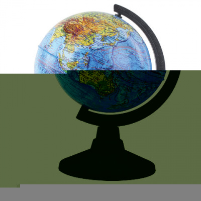 Глобус физический GLOBEN "Классик", 12 см, К011200001