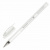 Ручка гелевая BRAUBERG "White Pastel", БЕЛАЯ, корпус прозрачный, узел 1 мм, линия письма 0,5 мм, 143417 Ручка гелевая BRAUBERG "White Pastel", БЕЛАЯ, корпус прозрачный, узел 1 мм, линия письма 0,5 мм, 143417